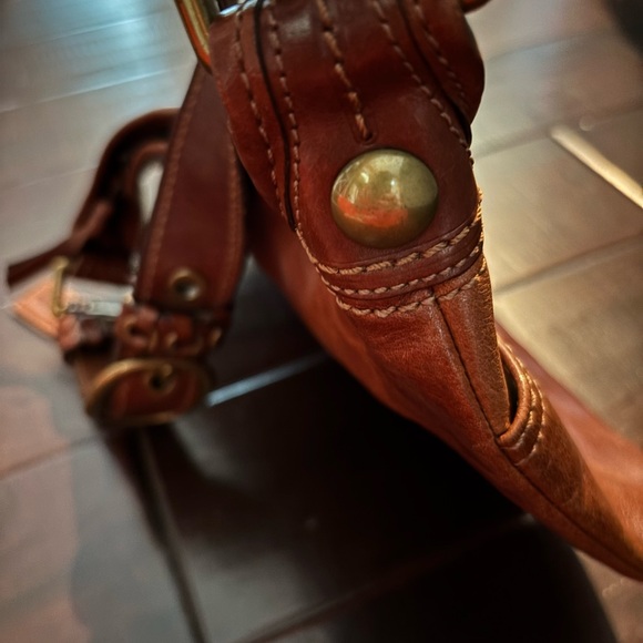 Coach Shoulder Bag Brown Leather, Vintage Y2K F076911416 - Picture 4 of 15